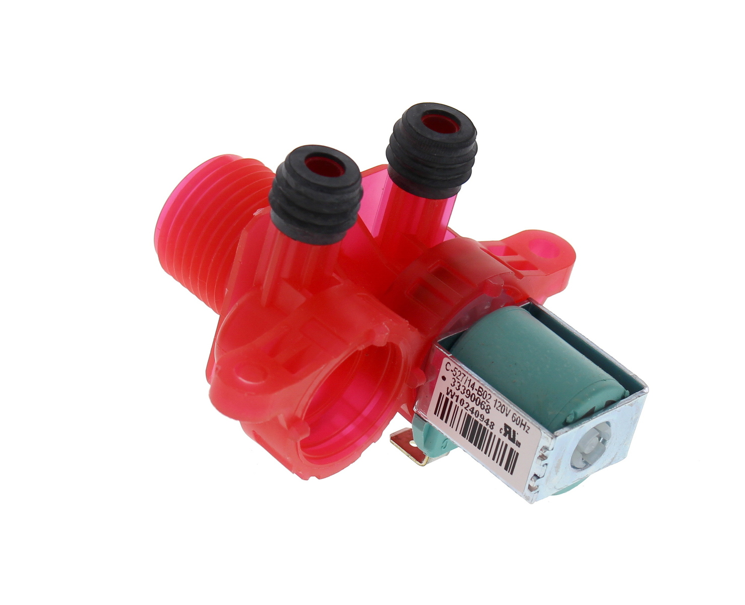 W11168743 - Genuine OEM Whirlpool Washer Hot Water Inlet Valve